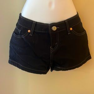 Levi’s Black Jean Shorts